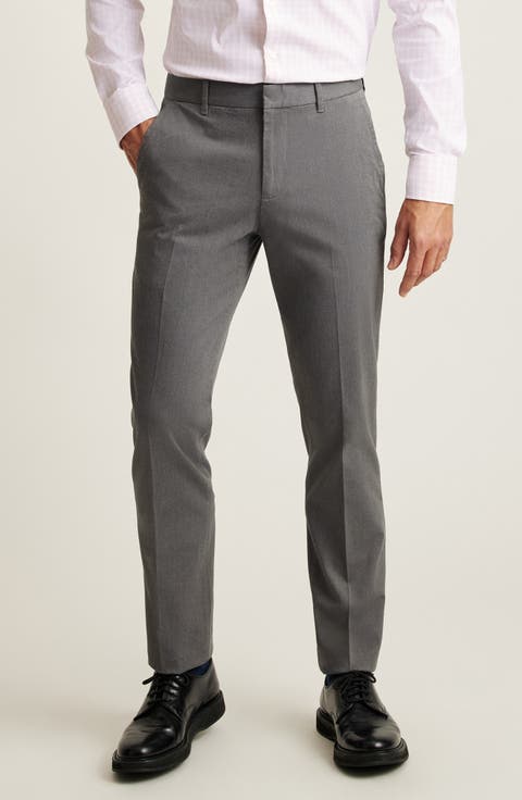 Jetsetter Flat Front Stretch Wool Dress Pants