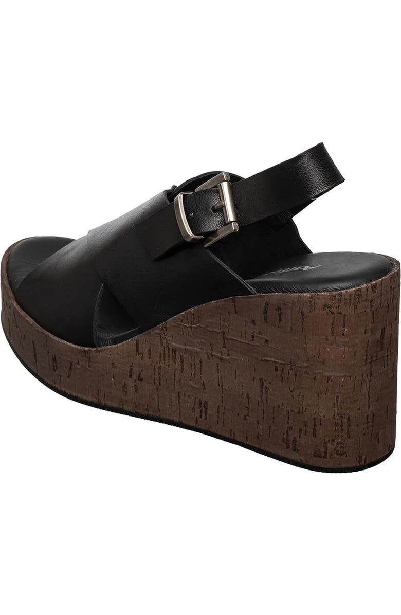 ANTELOPE Aly Wedge Platform Sandal, Alternate, color, Black