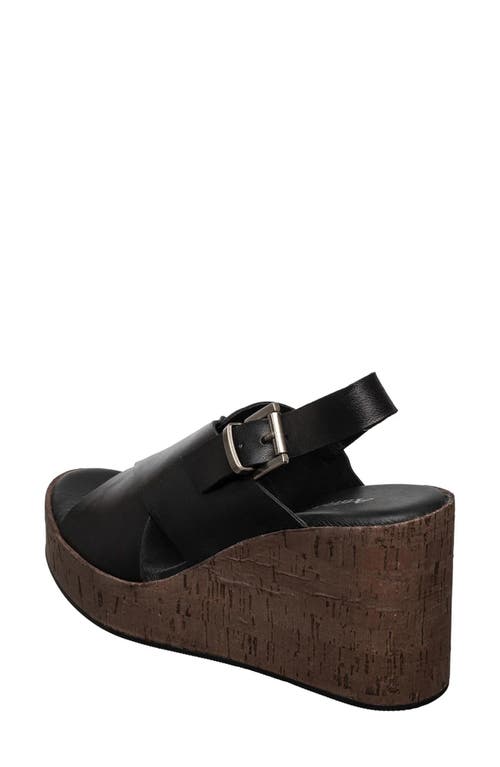 Antelope Aly Wedge Platform Sandal In Black