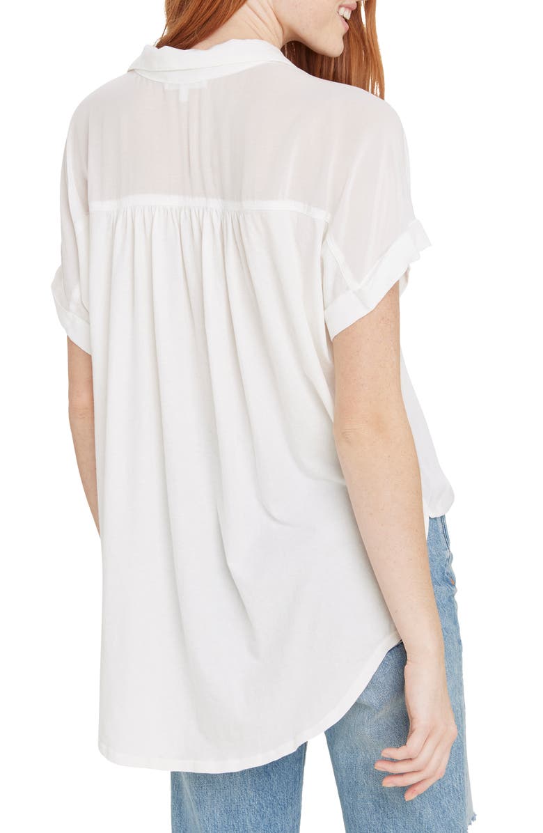 Splendid Paige Button-Up Shirt, Alternate, color, White