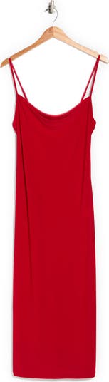 Scoop Neck Midi Dress