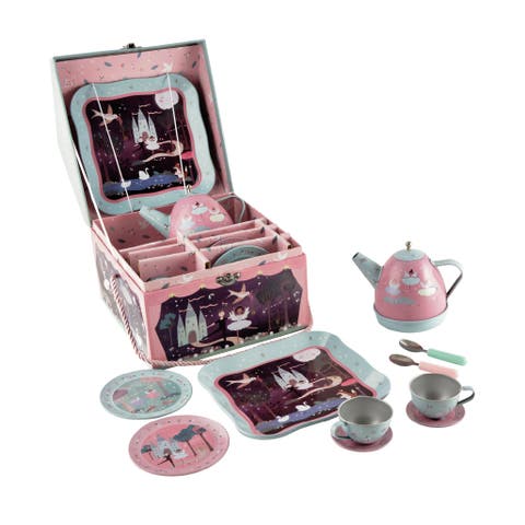 11pc Musical Tea Set  in case