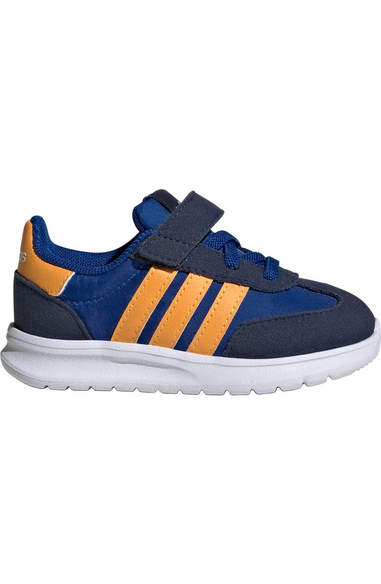 adidas Kids' Run '70s El I Sneaker, Alternate, color, Royal/ Gold/ Navy