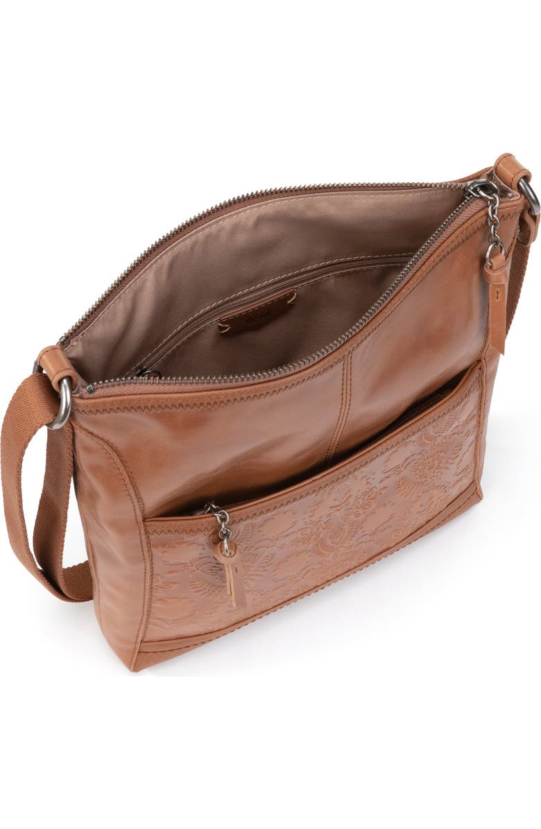 The Sak Gen Crossbody Bag, Alternate, color, Tobacco Floral Emboss