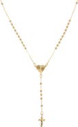 The M Jewelers The Heart Rosary Necklace