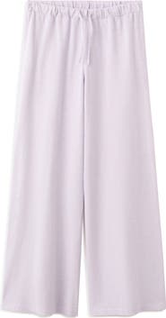 MANGO TEEN Kids' Straight Leg Cotton Jersey Trousers