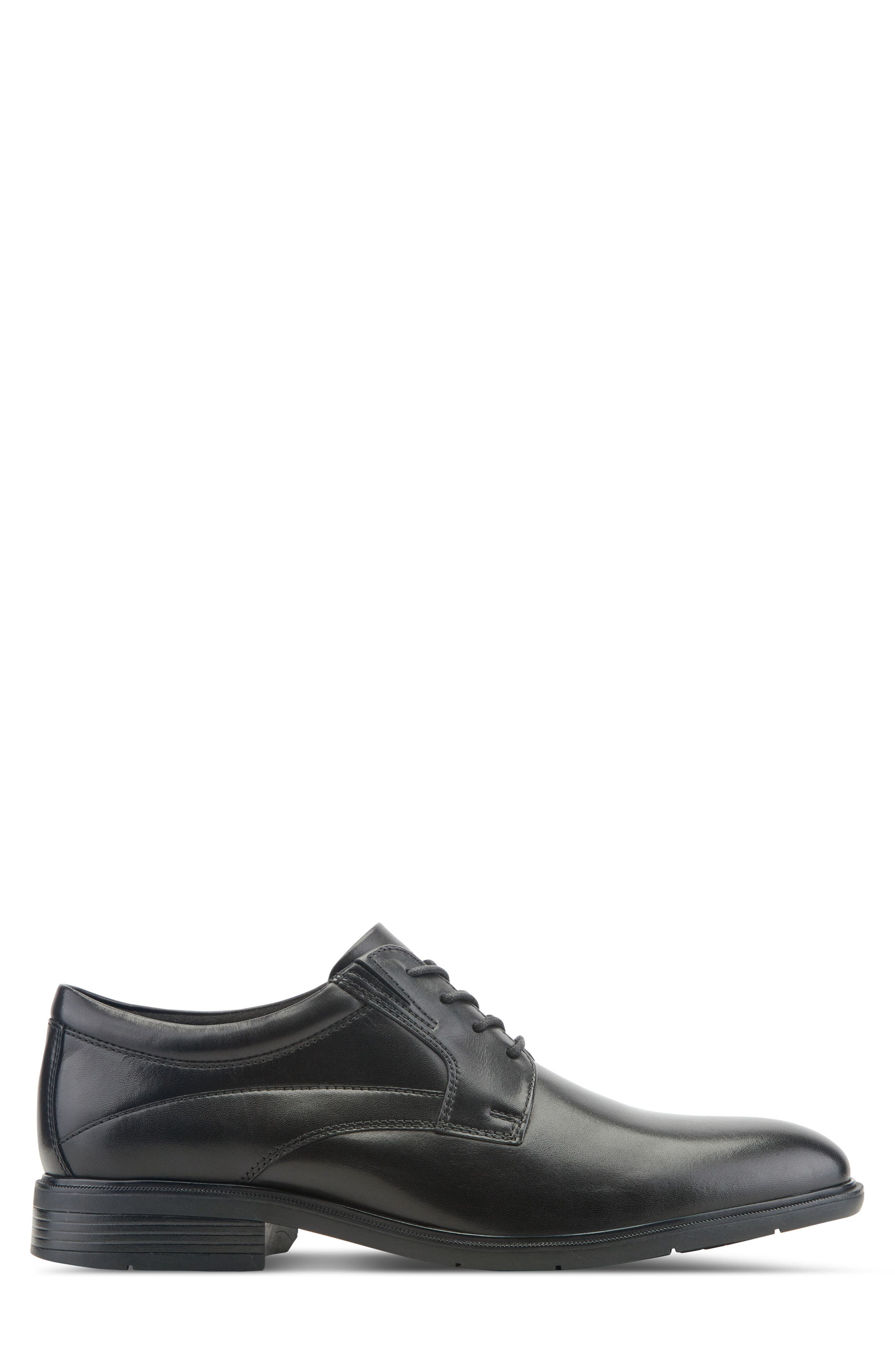 Otto Waterproof Derby, Alternate, color, BLACK LEATHER
