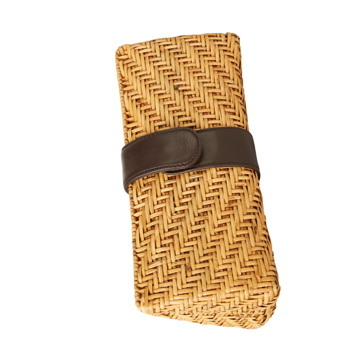 Karen Clutch, Alternate, color, Chocolate