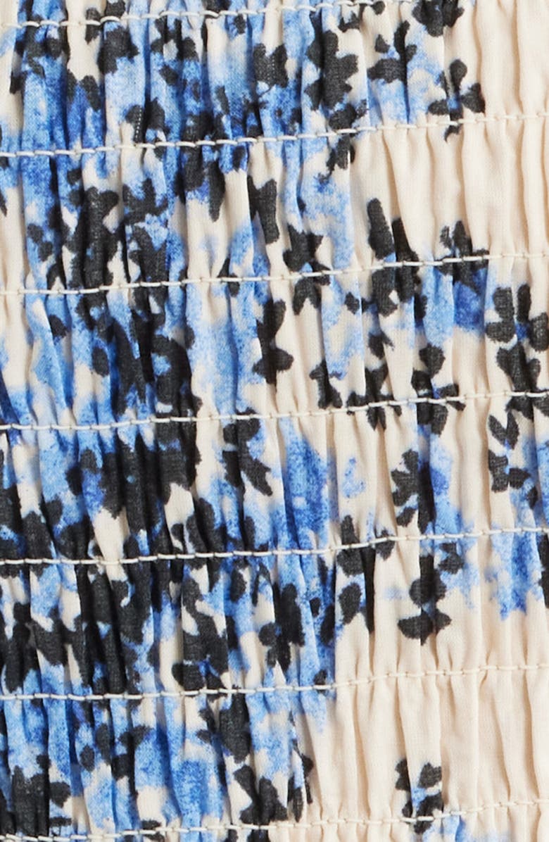 & Other Stories Floral Smocked Cotton Maxi Sundress, Alternate, color,