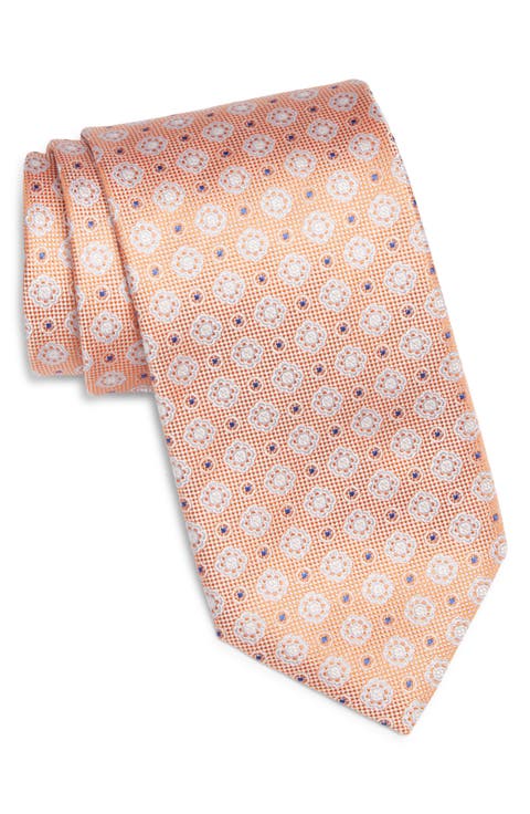 Medallion Silk Tie