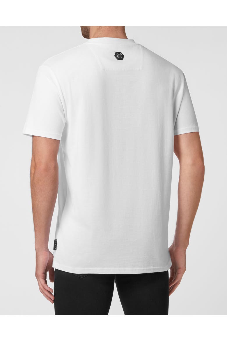 T-Shirt Round Neck Men, Alternate, color, white