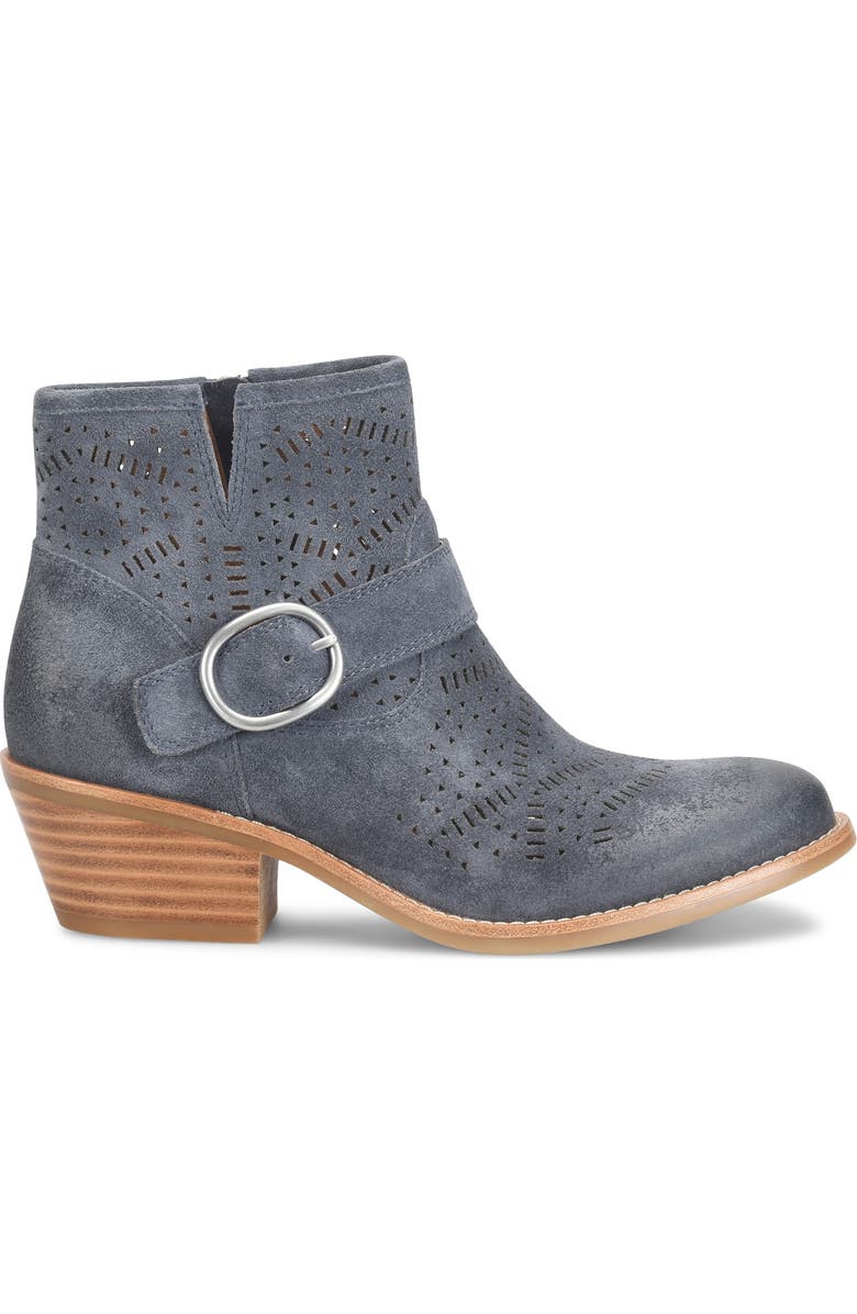 Söfft Adriana Block Heel Bootie, Alternate, color, Storm Blue