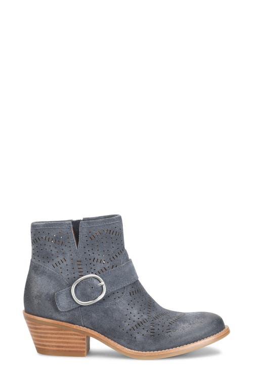 Söfft Adriana Block Heel Bootie In Blue