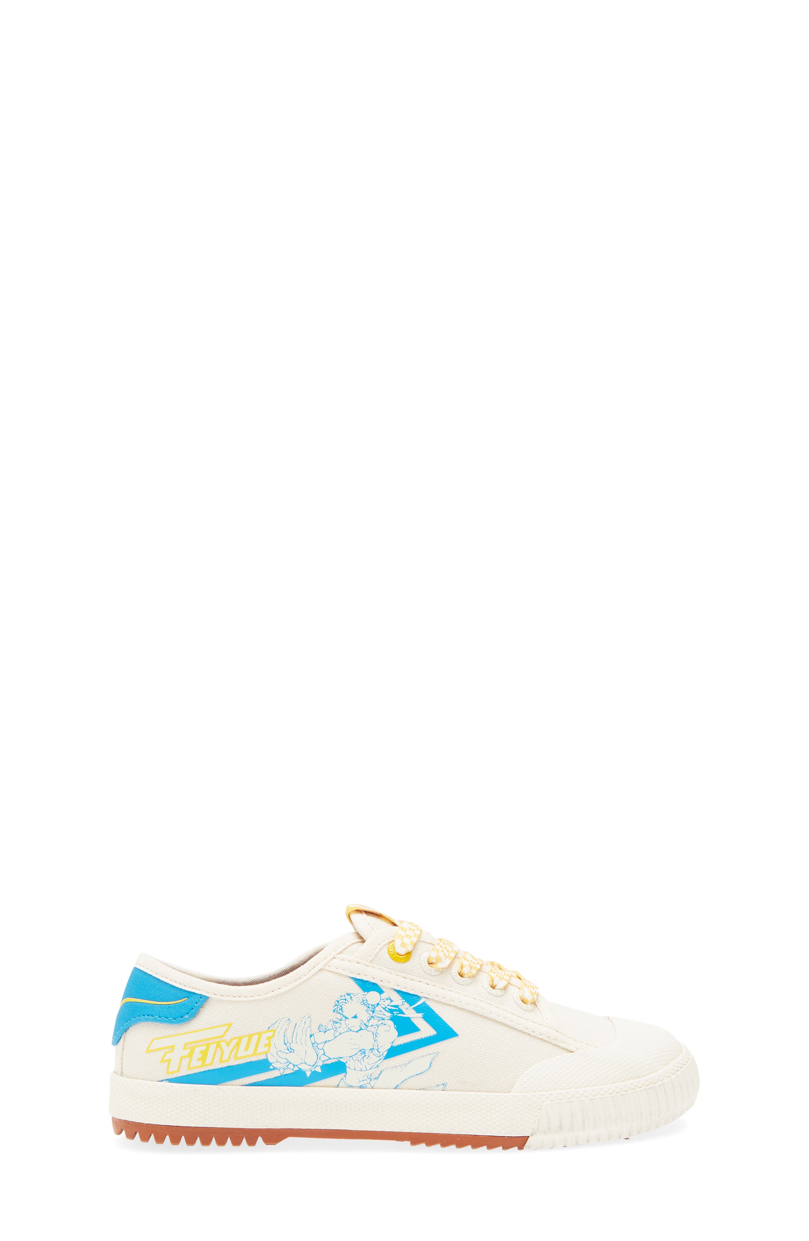 Feiyue. Kids' Fe Lo 1920 Sneaker, Alternate, color, Ivory/ Blue