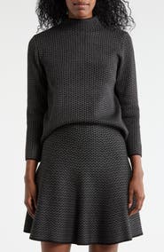 MAX STUDIO Mock Neck Sweater