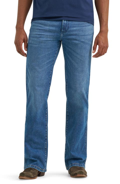 Western Slim Straight Leg Jeans (Sky Breeze)