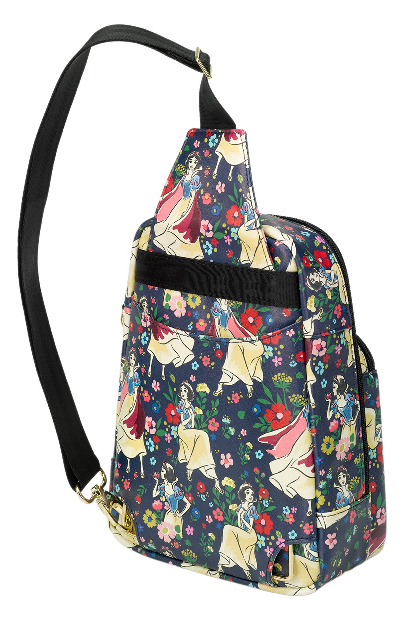 Petunia Pickle Bottom x Disney Snow White Crisscross Sling Bag, Alternate, color, 