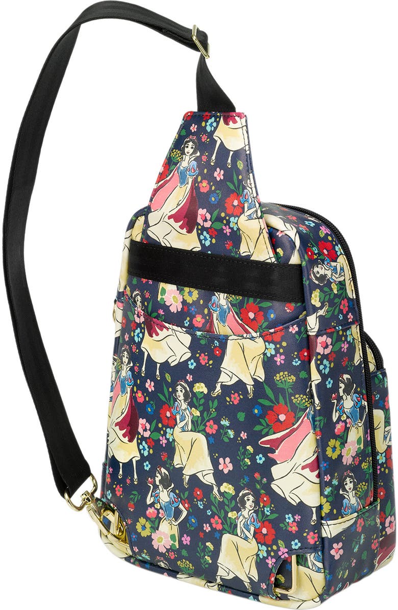 Petunia Pickle Bottom x Disney Snow White Crisscross Sling Bag, Alternate, color,