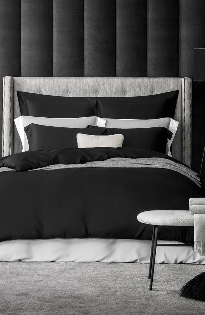 Togas Sensa Duvet Cover, Alternate, color, Black