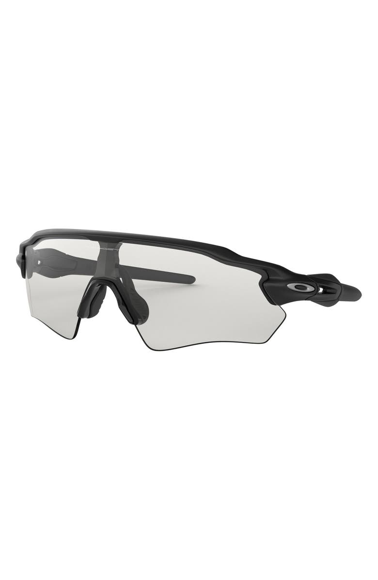 Oakley Radar EV Path 166mm Shield Wrap Sunglasses, Alternate, color, Matte Black
