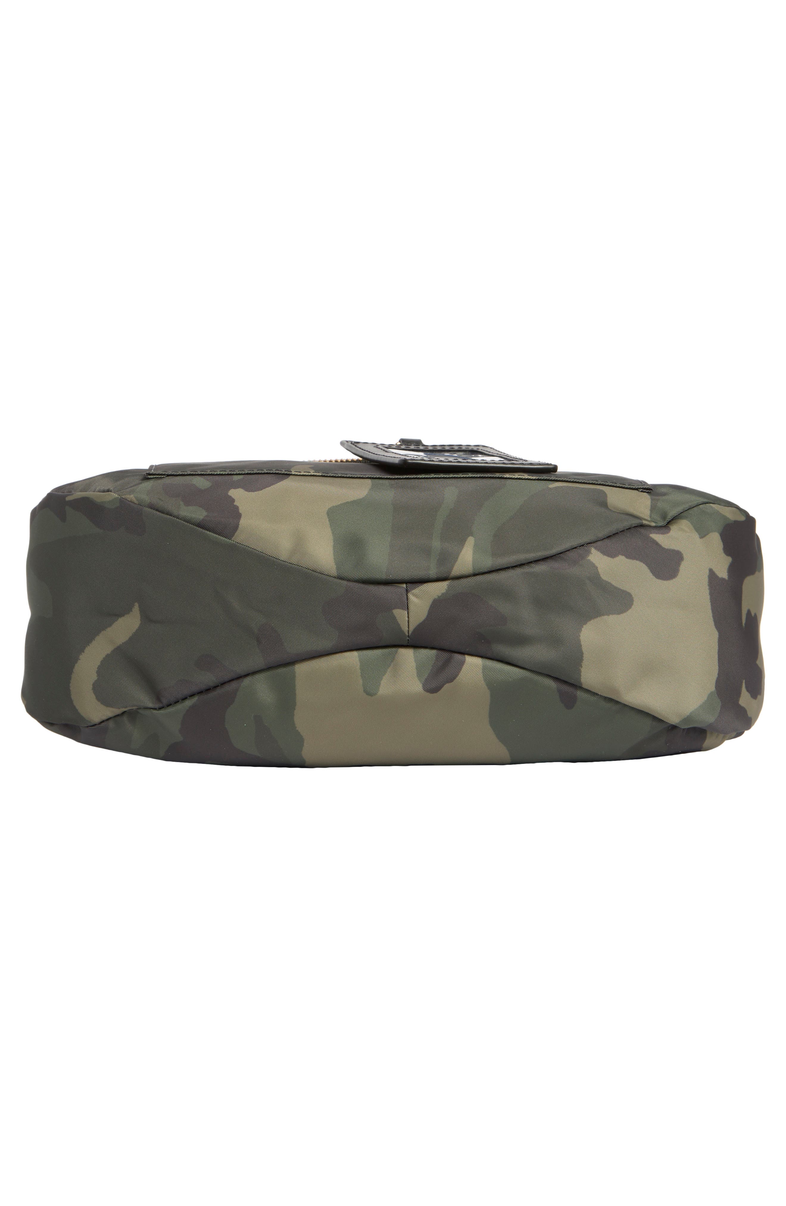 Marc Jacobs Messenger Bag, Alternate, color, Camo Multi