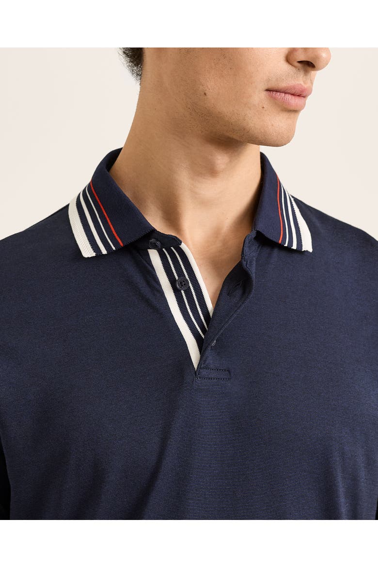 Dominic Cotton Classic-Fit Polo Shirt, Alternate, color, NIGHT IRIS