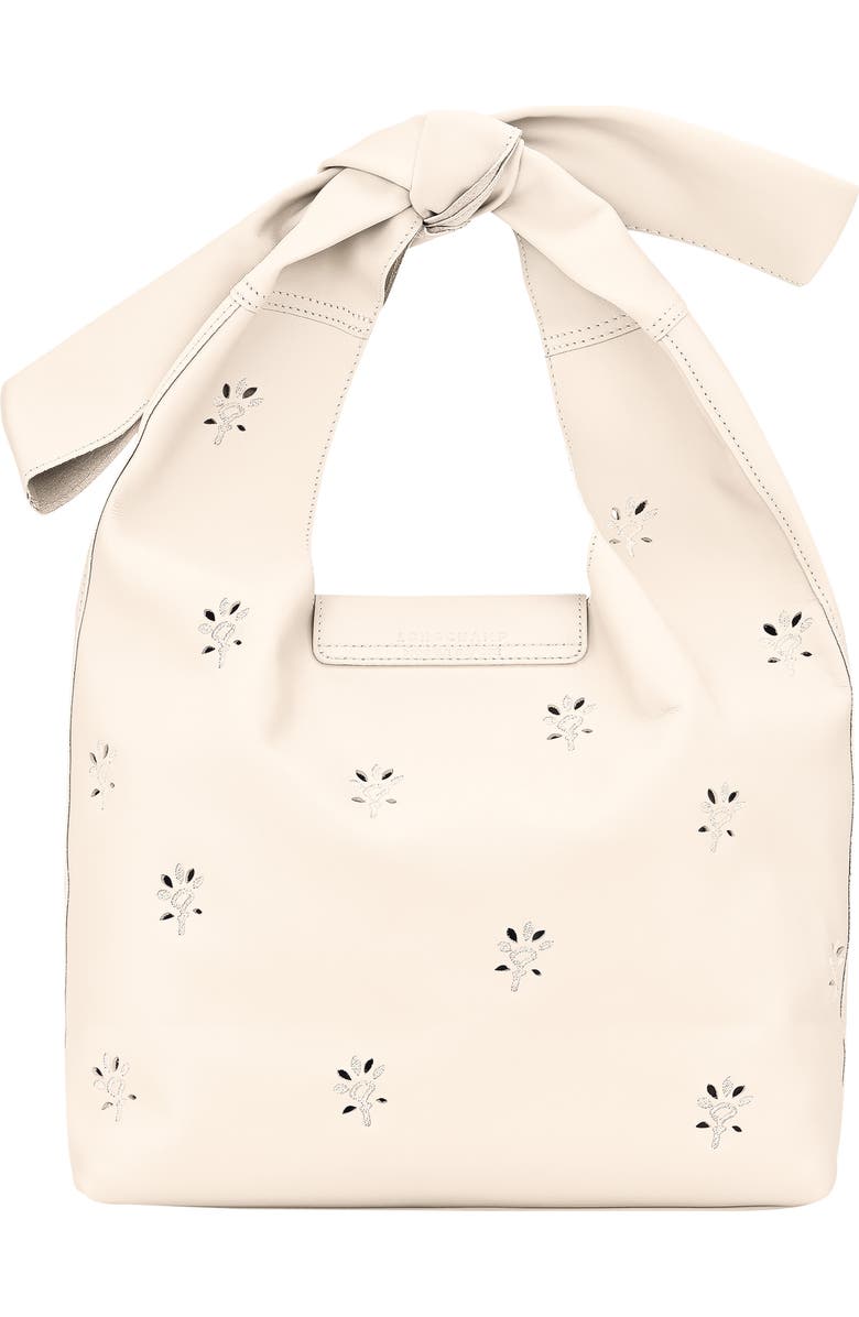 Longchamp Le Pliage Broderie Anglaise Leather Shoulder Bag, Alternate, color,