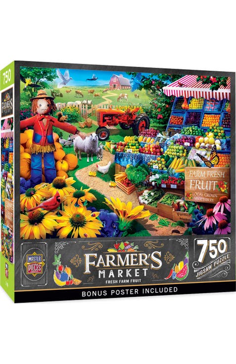Fresh Farm Fruit 750 Piece Jigsaw Puzzle