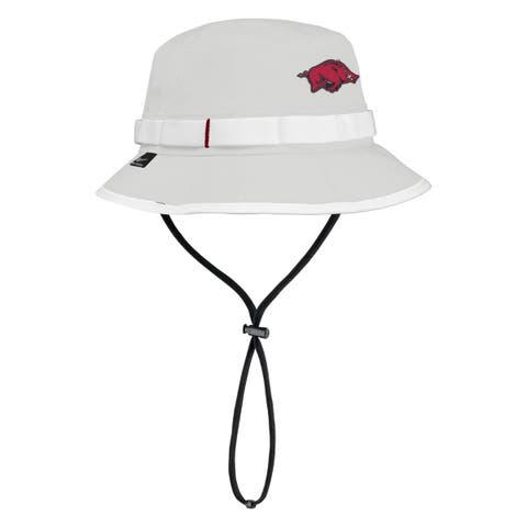 Men's Nike  Gray Arkansas Razorbacks 2025 On-Field Boonie Performance Bucket Hat
