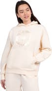 STARTER Women's Starter  Cream Boston Celtics Pastel Relaxed Hoodie