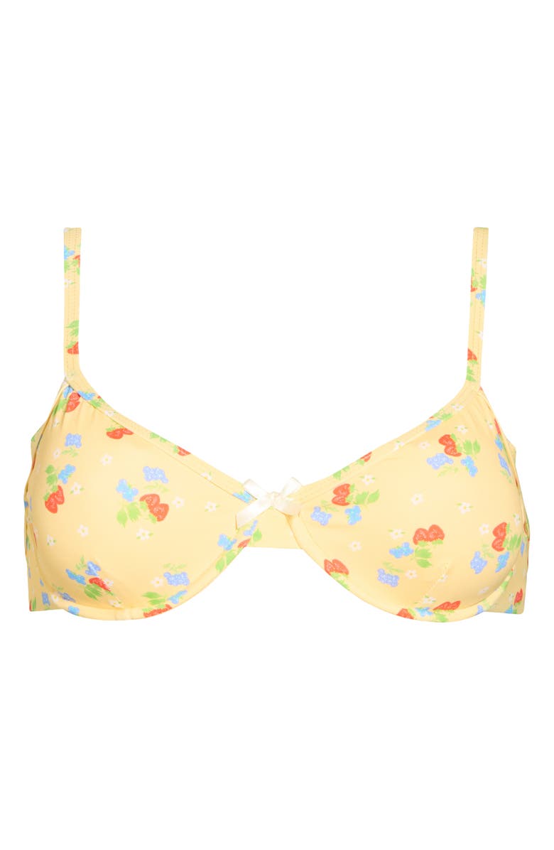 Dippin Daisys Eloise Underwire Bikini Top, Alternate, color, Delilah