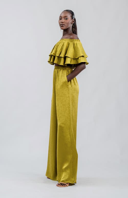 Diarrablu Wairu Top In Ayel Olive