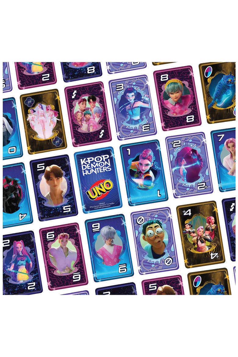 K-Pop Demon Hunters Uno Game, Alternate, color, ASSORTED