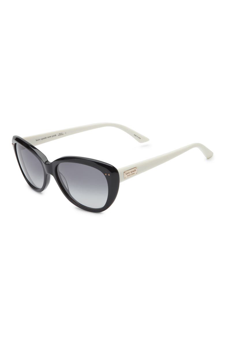 new york 'angelique' 55mm retro sunglasses, Alternate, color, 0FU8-Y7
