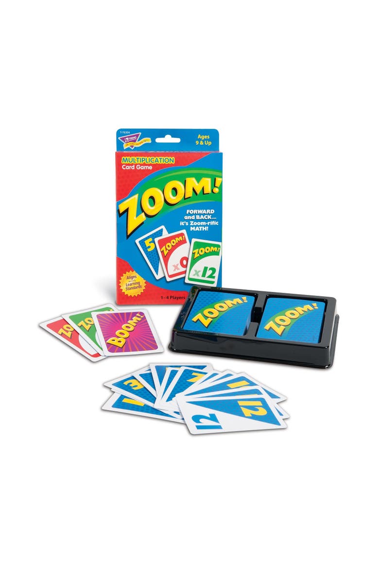 Zoom! Learning Flash Card Game, Alternate, color, Multicolored