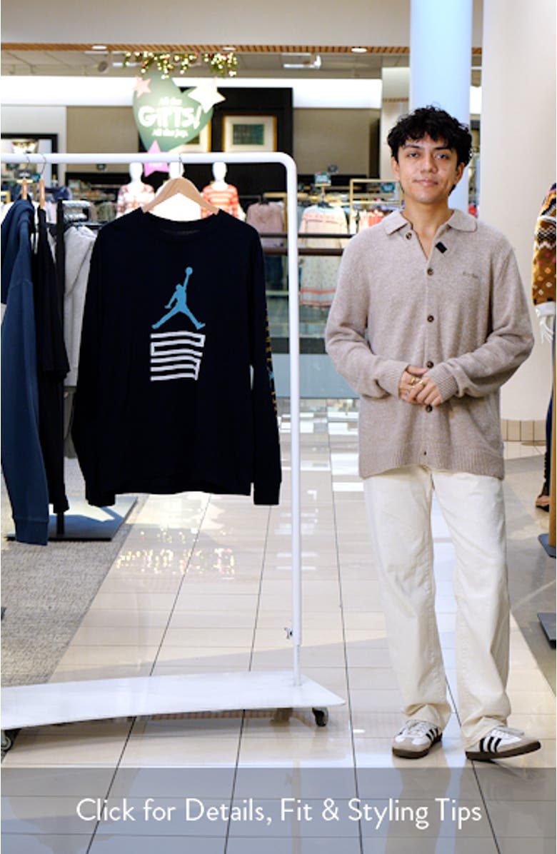 Air Jordan 11 'Gamma' Long Sleeve Graphic T-Shirt, sales video thumbnail