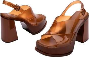 Dance Slingback Platform Sandal