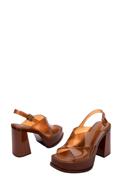 MELISSA MELISSA DANCE SLINGBACK PLATFORM SANDAL