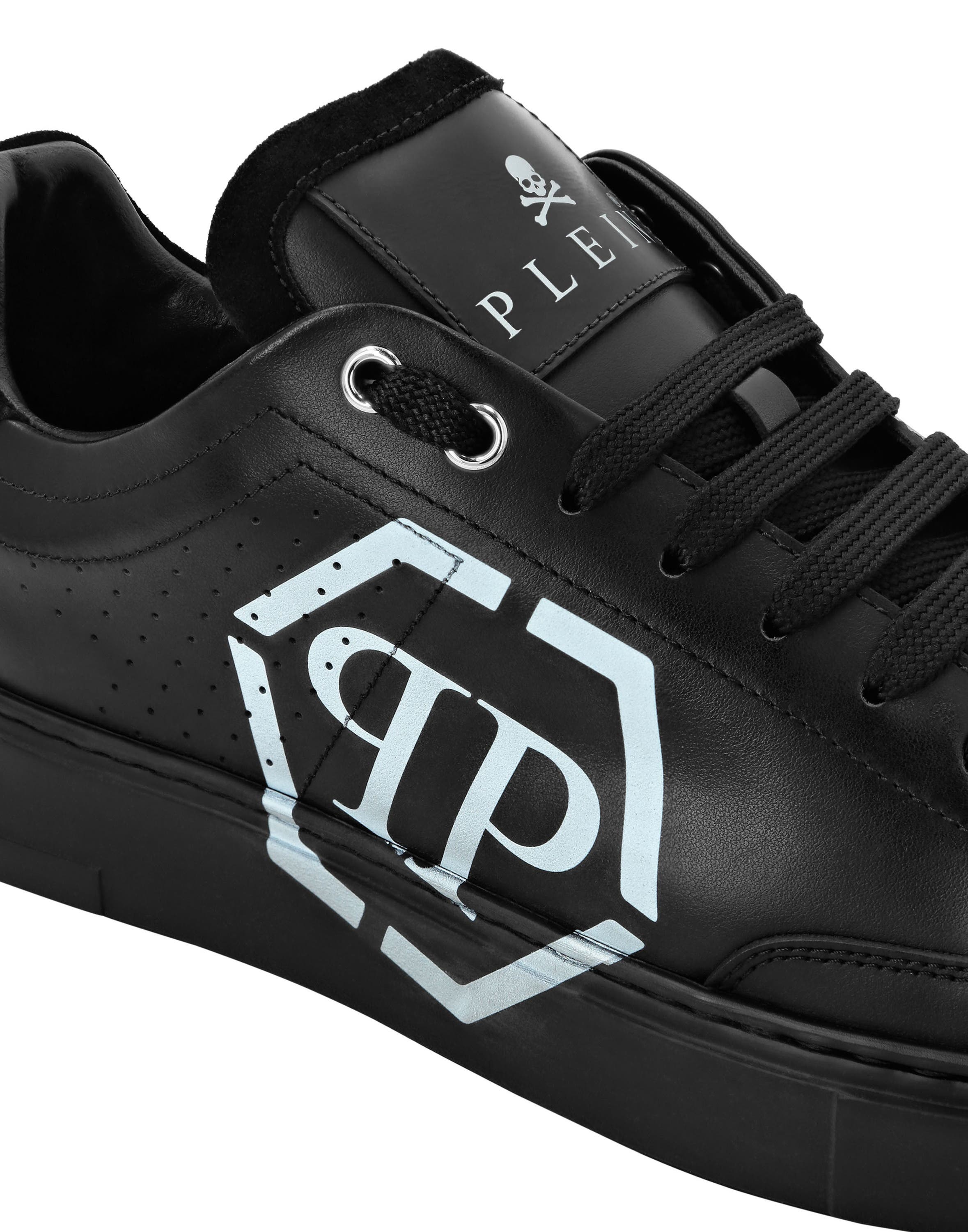 Low-Top Sneakers Carson Hexagon Men, Alternate, color, black/black