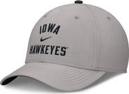 Nike Men's Nike Gray Iowa Hawkeyes Rise Prep Performance Flex Hat