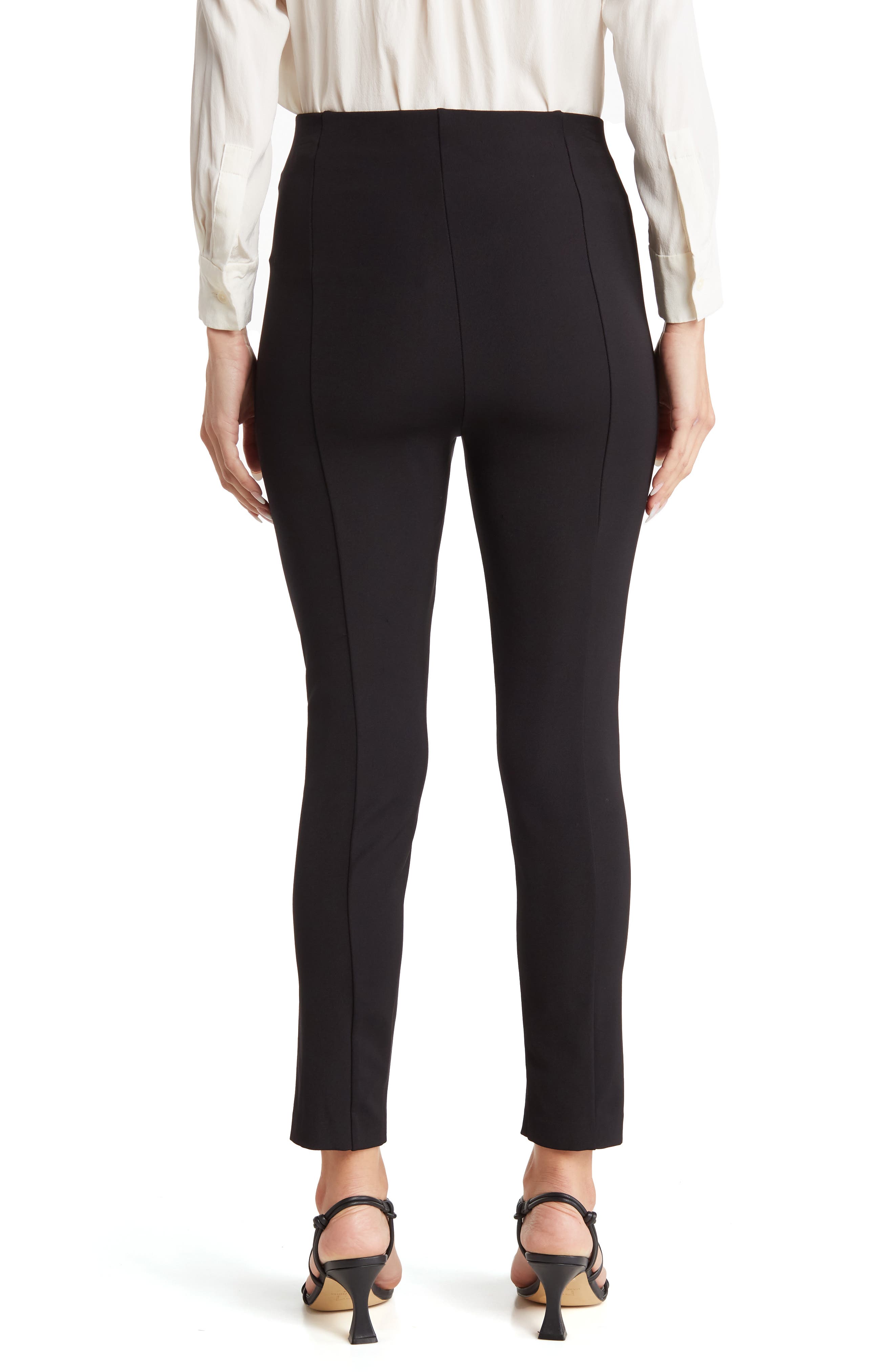 St. John Collection Stretch Tech Twill Pull-On Pants (Women ...