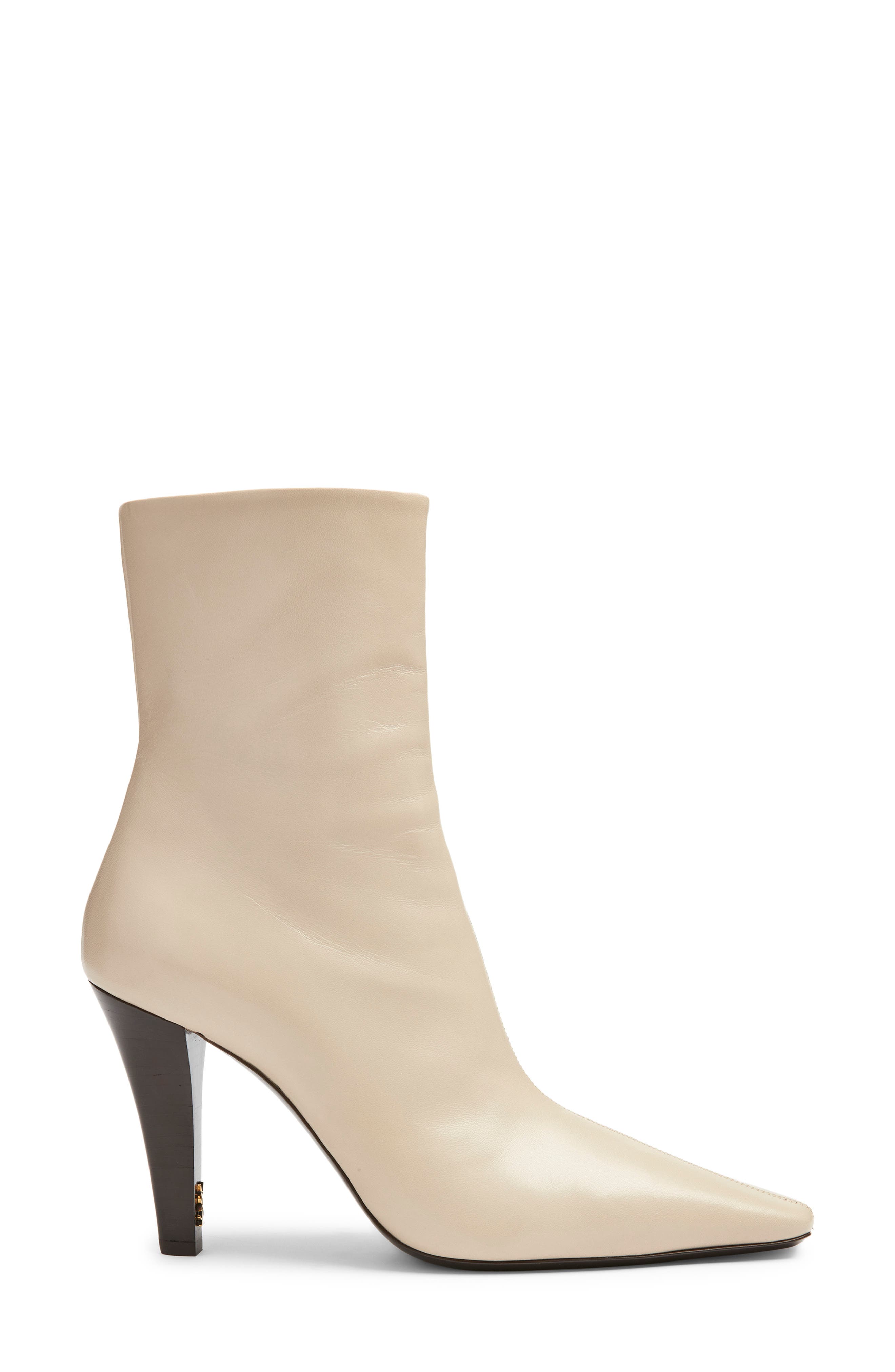Saint Laurent Jill Bootie, Alternate, color, Stonish Beige
