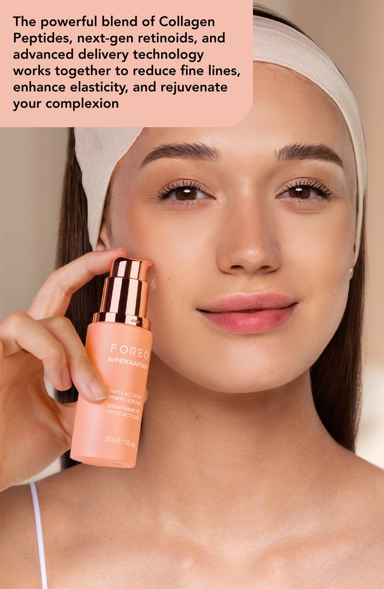 FOREO SUPERCHARGED Triple-Action Firming Serum 30 mL, Alternate, color, NO COLOR