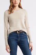 Caslon® Merino Wool Blend Crewneck Sweater
