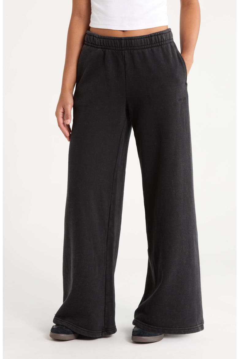 Baggy Ultra Soft Fleece Sweatpants, Main, color, DARK GRAY