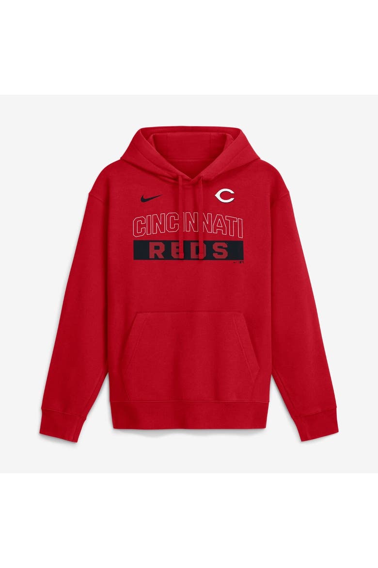 Men's Nike Red Cincinnati Reds Primetime Club Hoodie, Alternate, color, Red