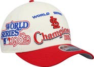 New Era Men's New Era  Cream/Red St. Louis Cardinals World Series 9FORTY M-Crown Adjustable Hat