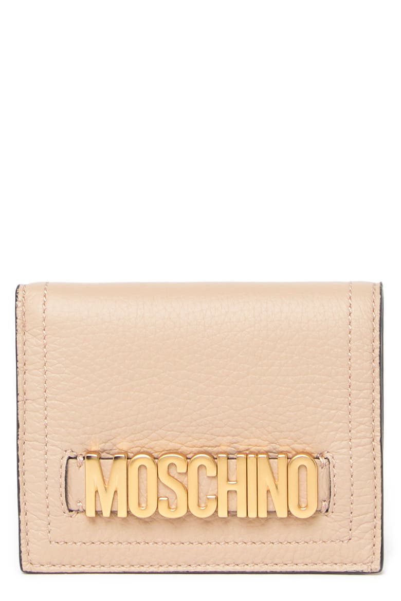 Card Case Wallet, Main, color, BEIGE