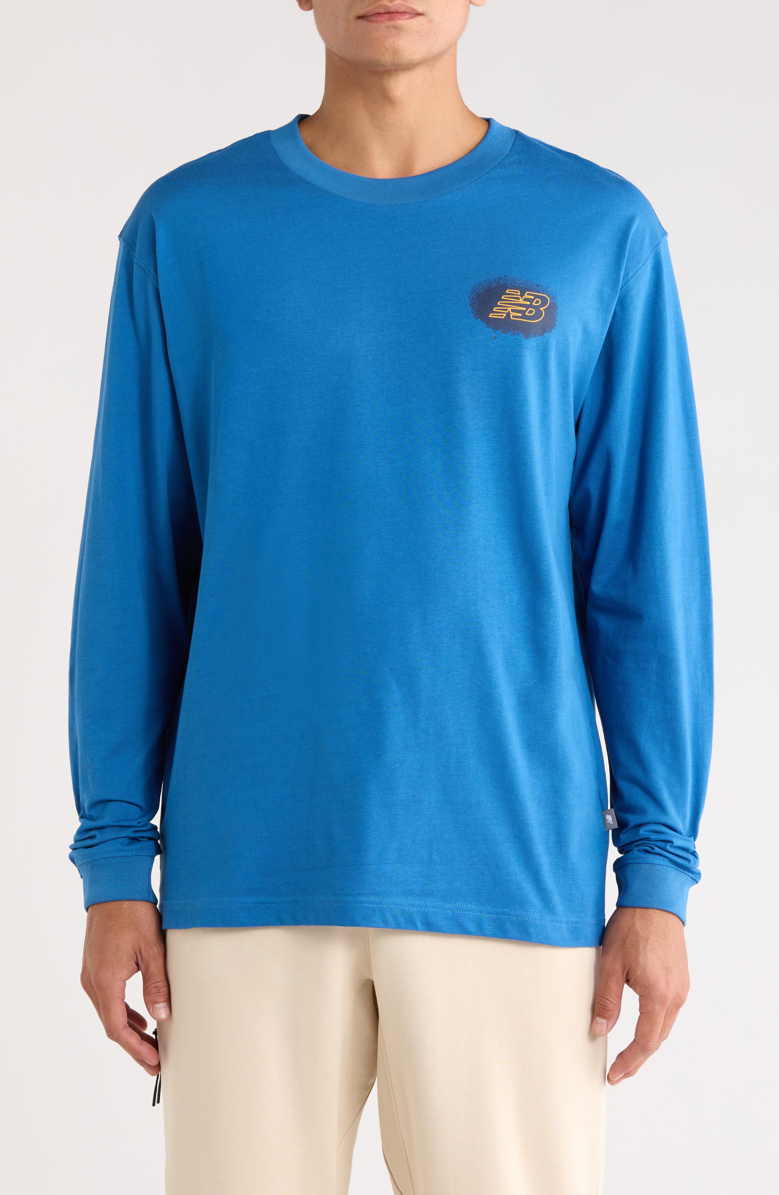 New Balance Spray Paint Cotton Graphic T-Shirt