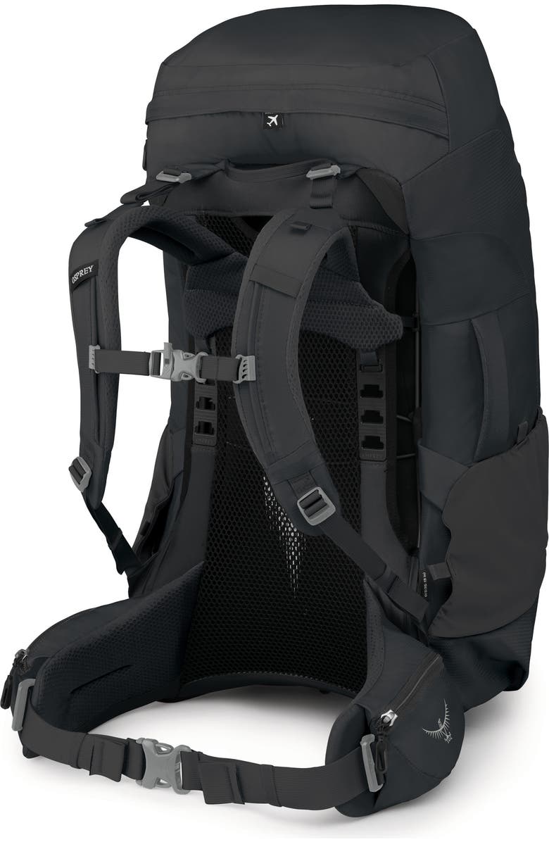 Osprey Fairview 70-Liter Trek Backpack Luggage, Alternate, color, Black